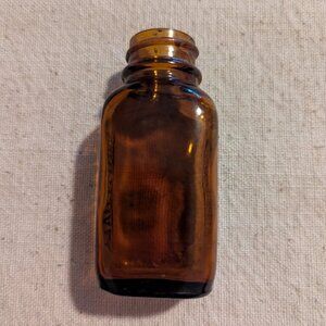 Vintage Amber glass Whitehall bottle